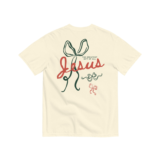 Jesus – The Greatest Gift of All Pocket Graphic Tee