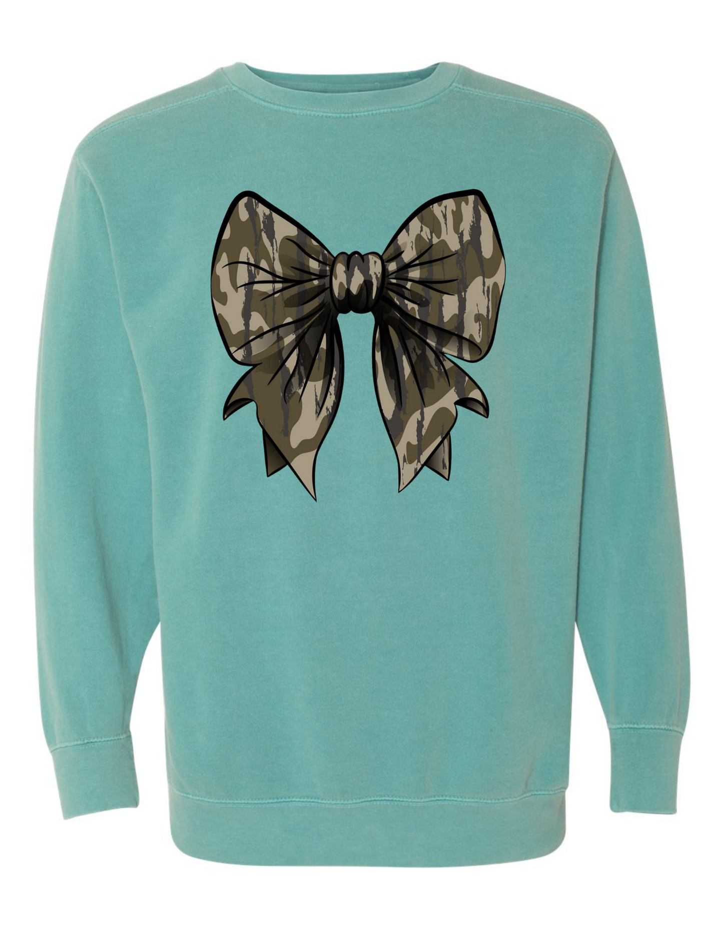 Bottomland Camo Bow Sweatshirt