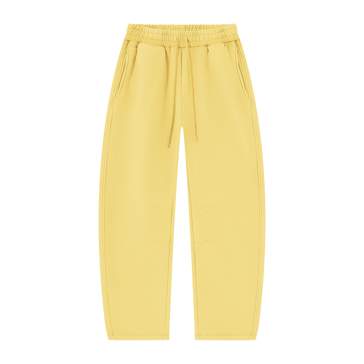 Vintage Wash Barrel-Leg Sweatpants