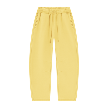 Vintage Wash Barrel-Leg Sweatpants