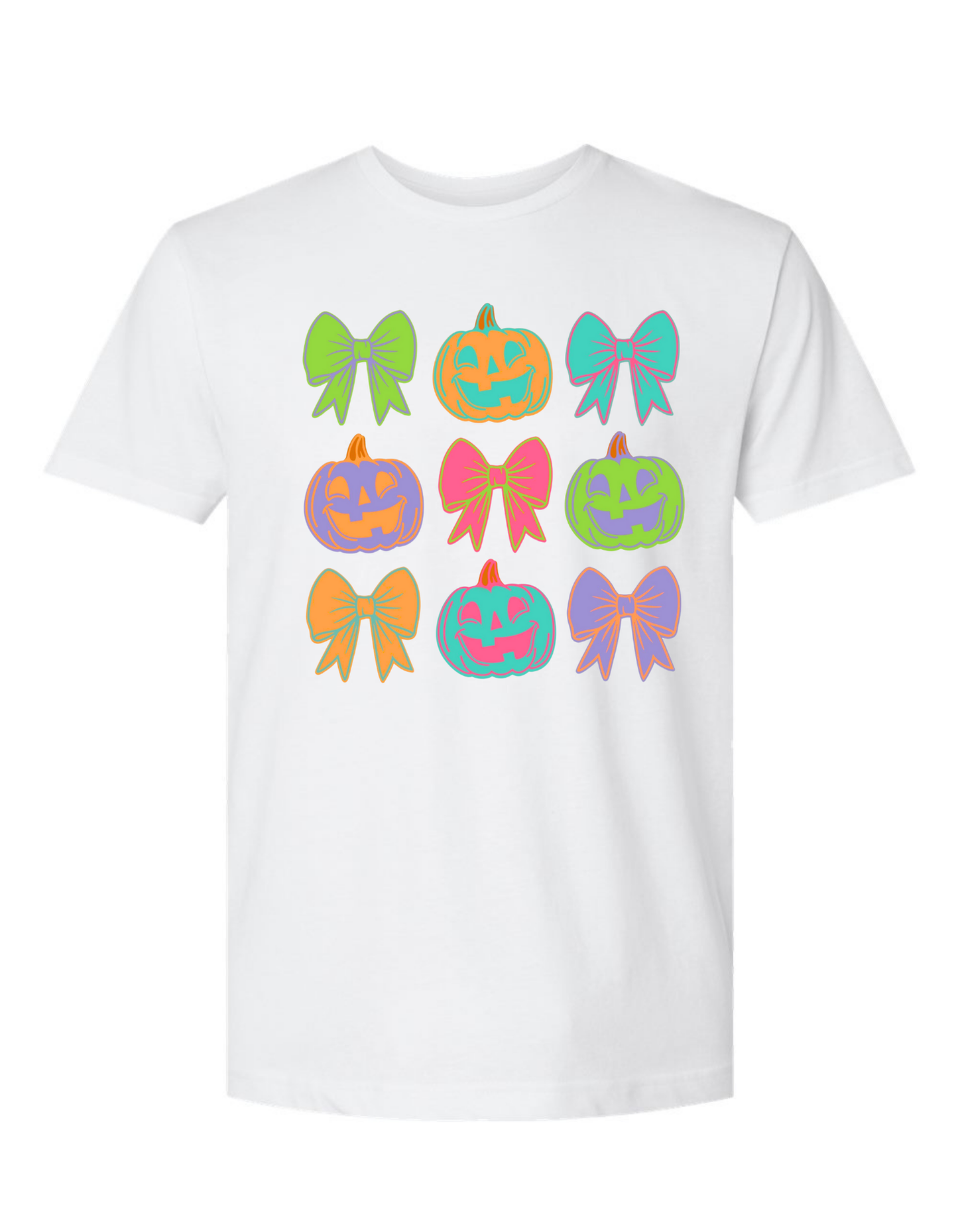 Bright Trick or Treat Comfort Color Tee