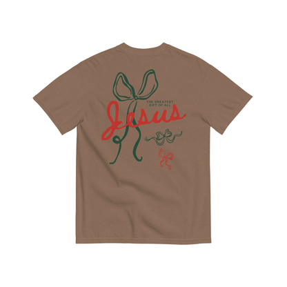 Jesus – The Greatest Gift of All Pocket Graphic Tee