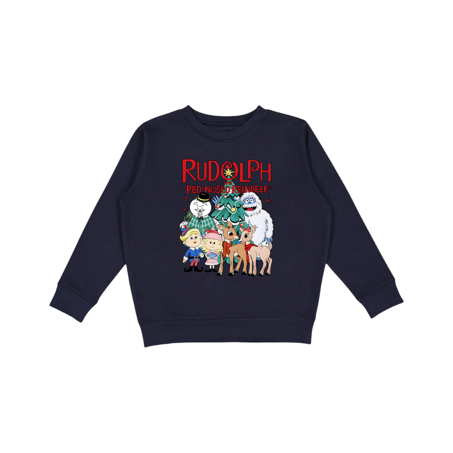 Classic Reindeer Friends Holiday Graphic Sweatshirt