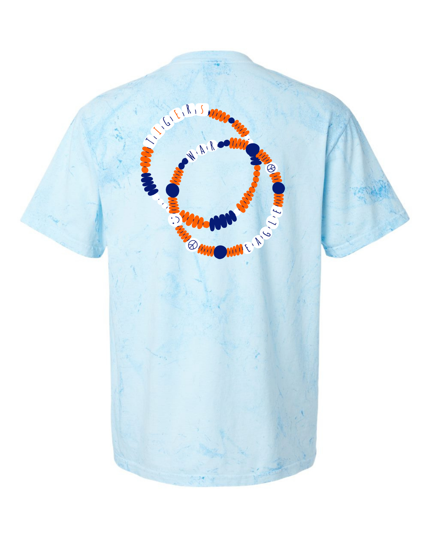 Auburn Friendship Bracelet Comfort Color Tee