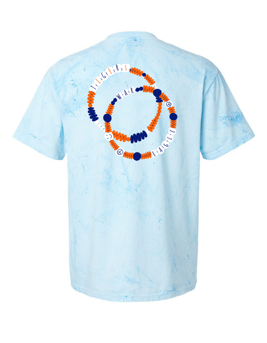 Auburn Friendship Bracelet Comfort Color Tee