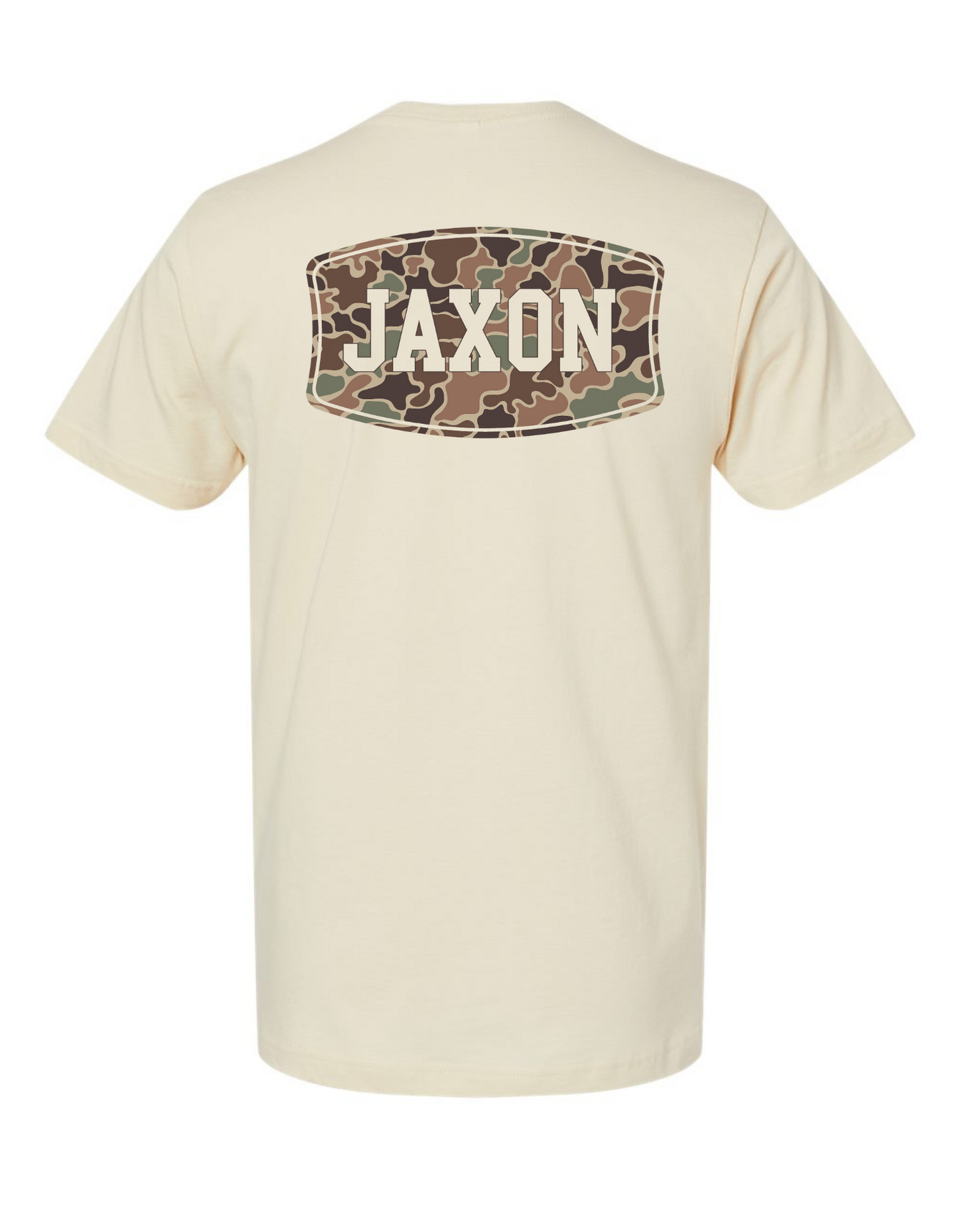 Custom Camo Name Specialty Tee