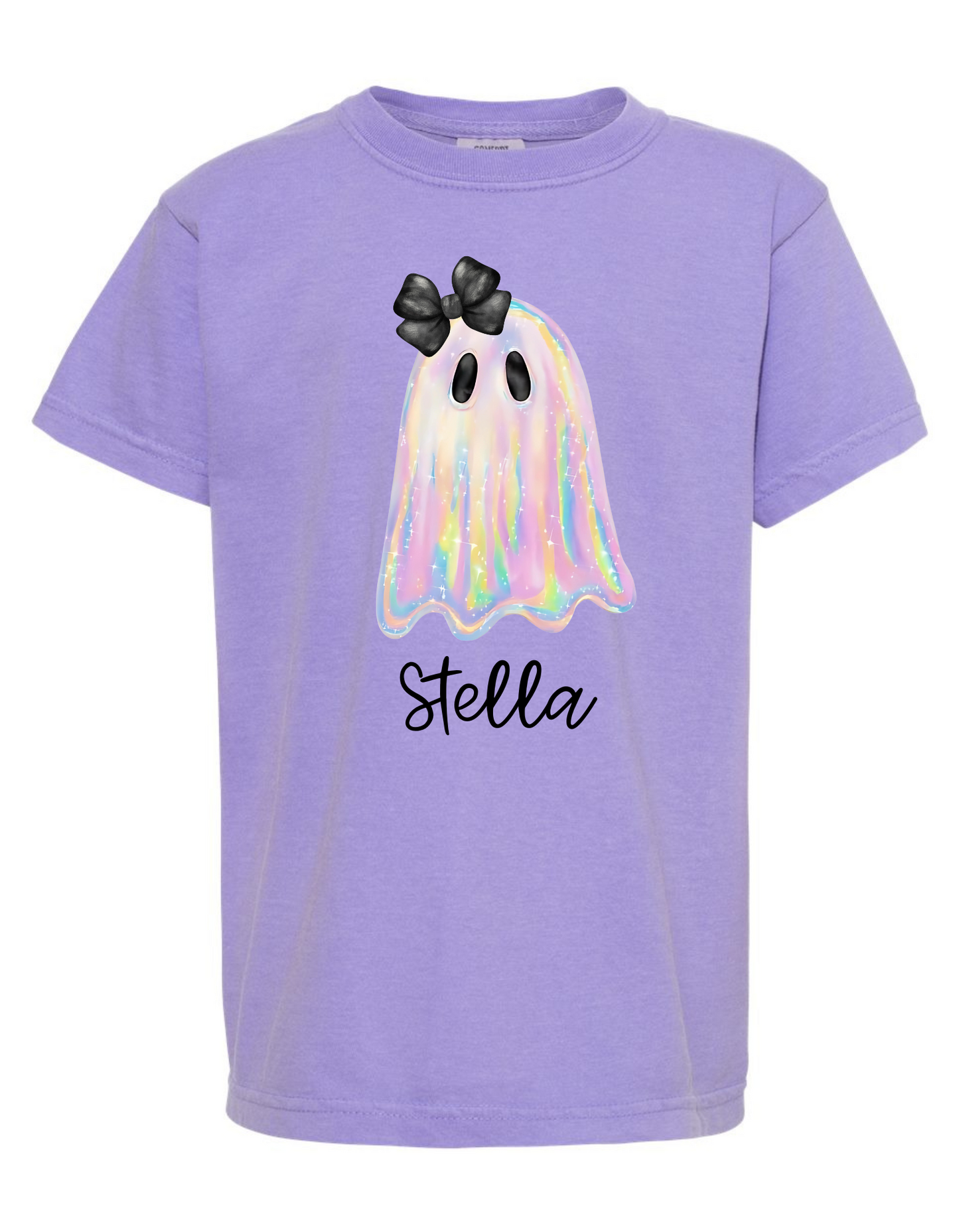 Iridescent Ghost Comfort Color Tee