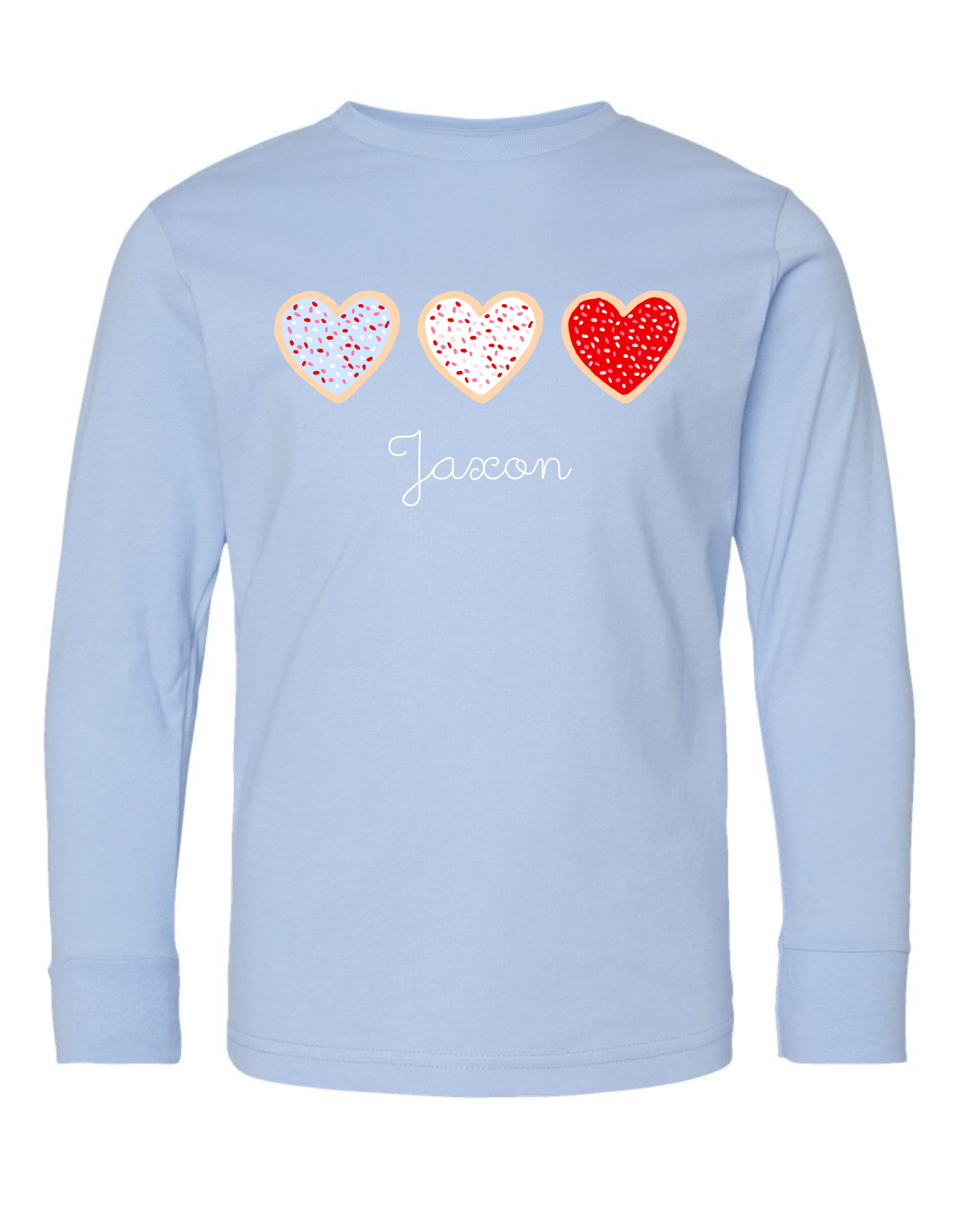 Valentine's Cookies Long Sleeve Specialty Tee