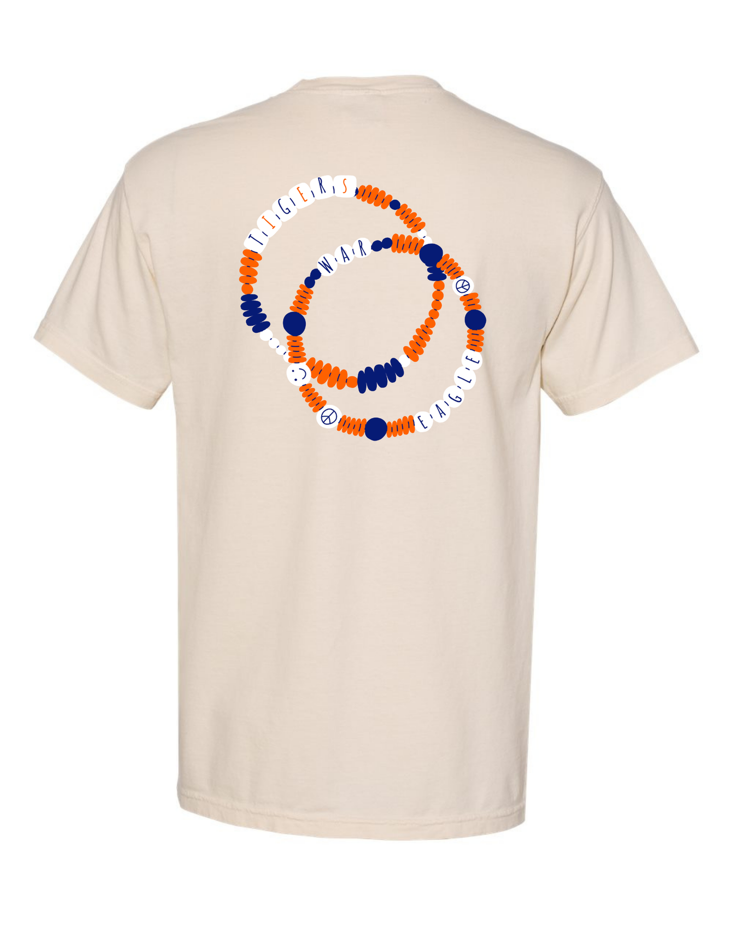 Auburn Friendship Bracelet Comfort Color Tee