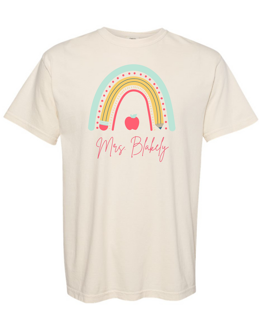 Simple Pencil Rainbow Specialty Tee