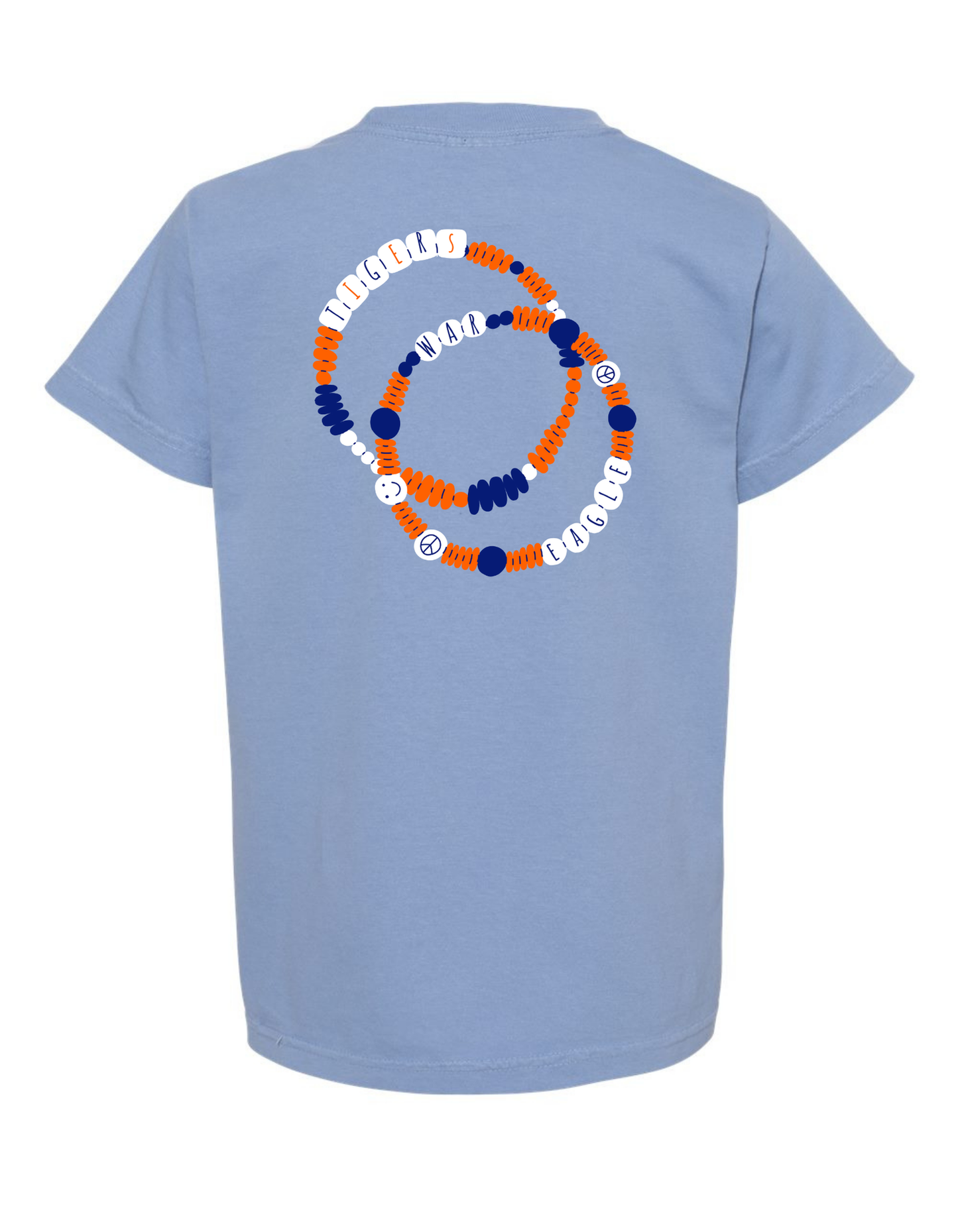 Auburn Friendship Bracelet Comfort Color Tee