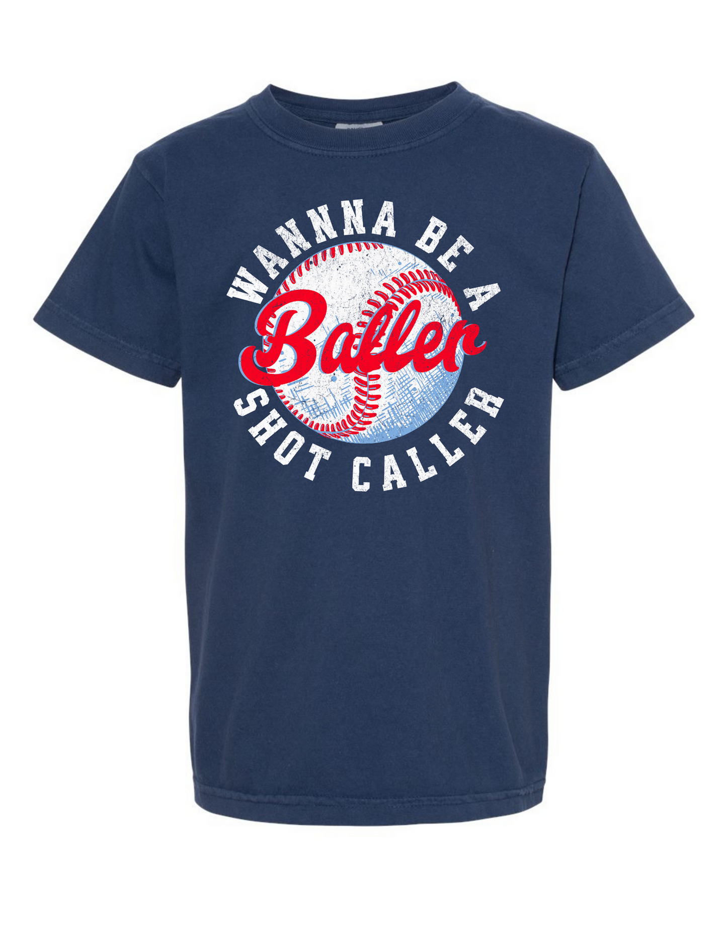 Wanna Be a Baller Comfort Color Tee