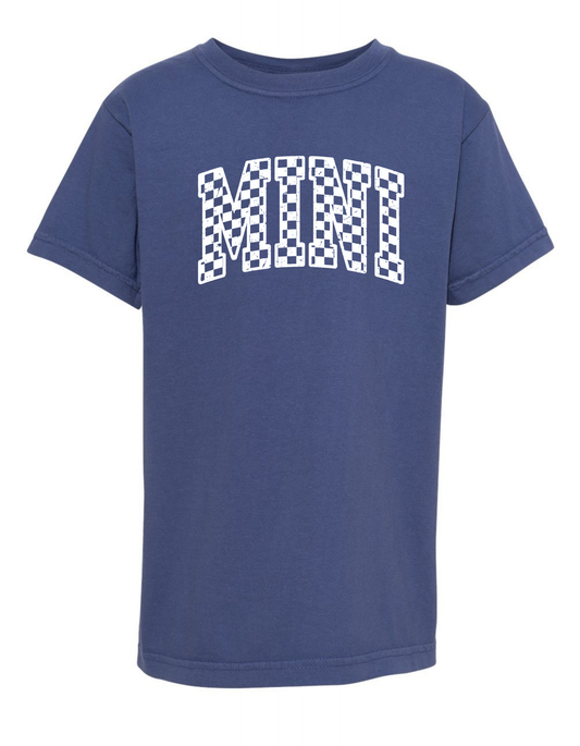 Mini Check Comfort Color Tee