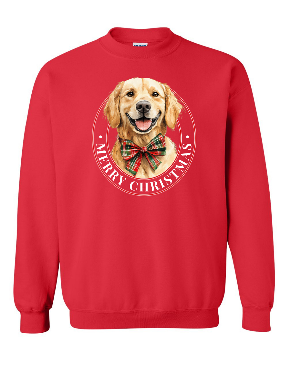 Christmas Golden Retriever Sweatshirt