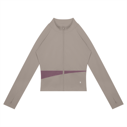 Studio Cropped Track Jacket