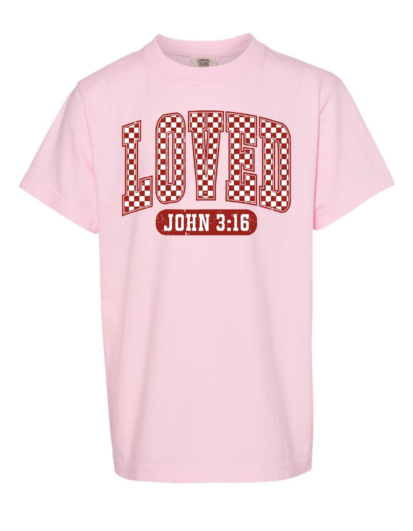 LOVED: John 3:16 Comfort Color Tee