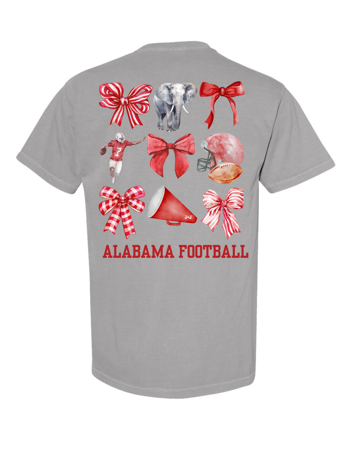 Crimson Football Specialty Tee