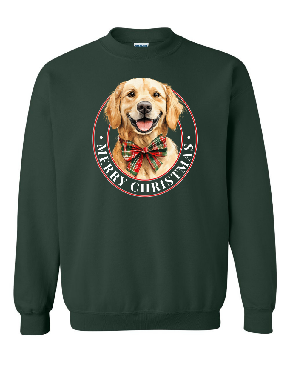 Christmas Golden Retriever Sweatshirt