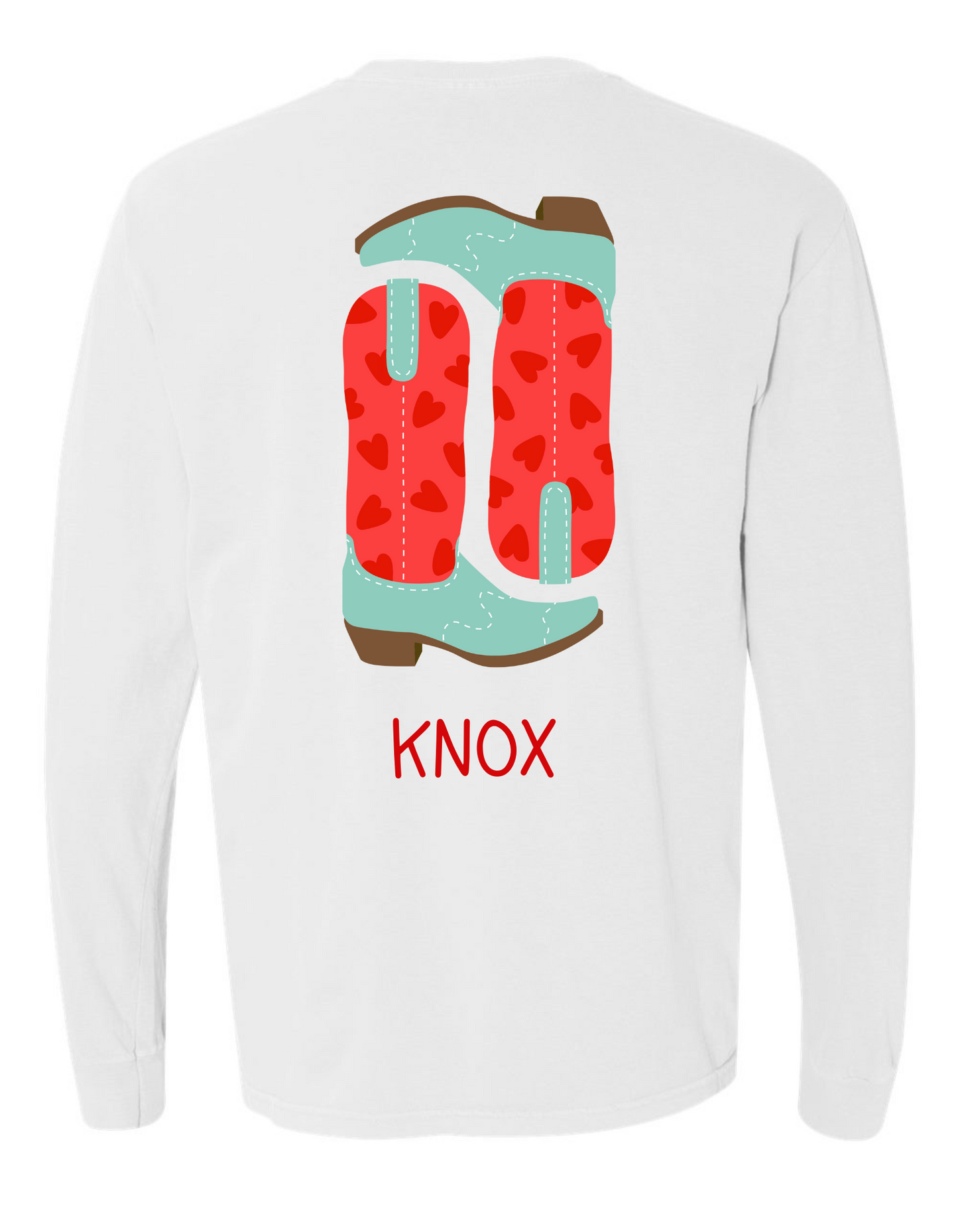 Howdy Valentine! Long Sleeve Specialty Tee