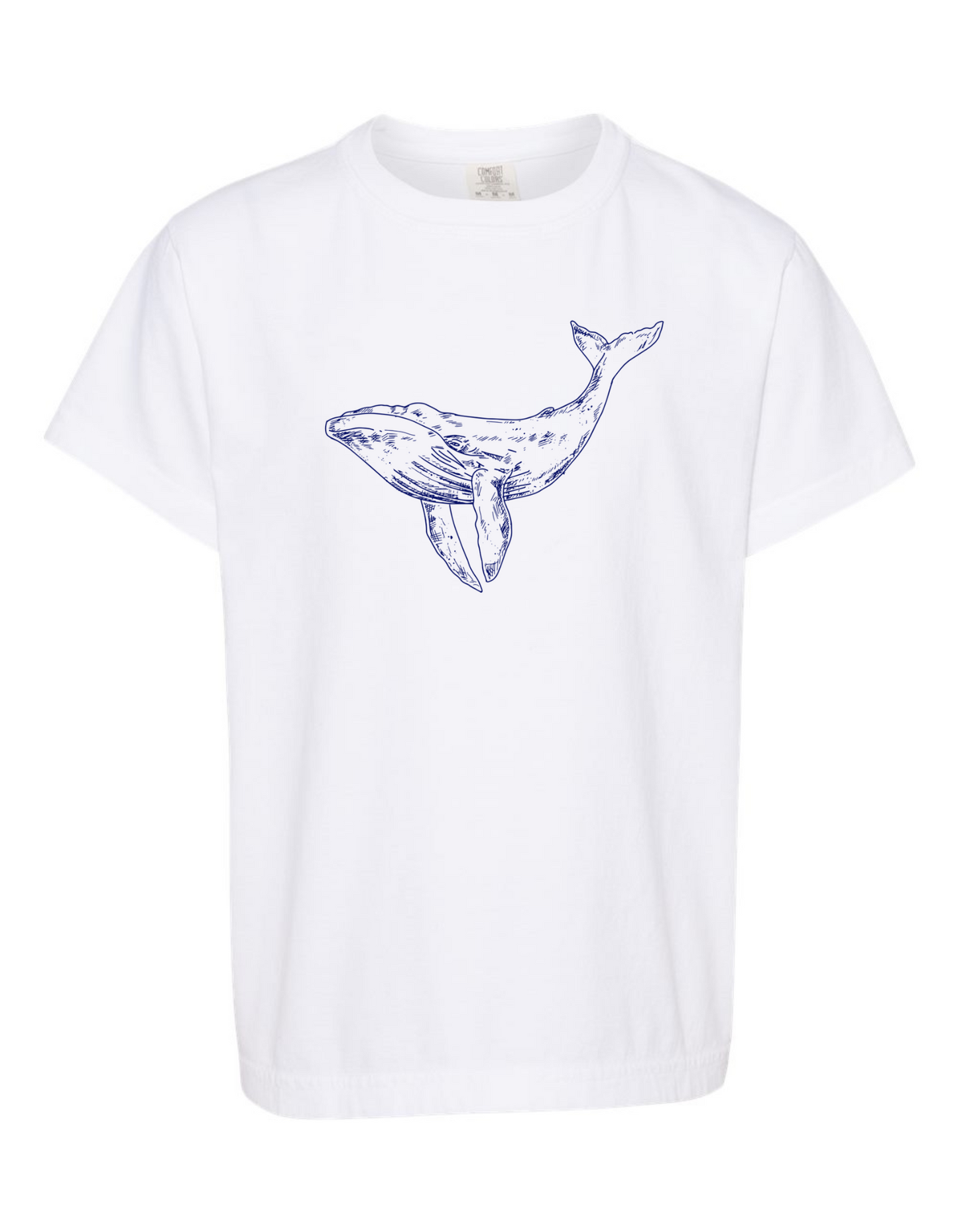 Whale Comfort Color Tee