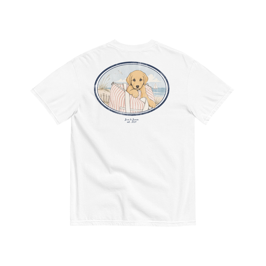 Beach Bag Puppy Tee