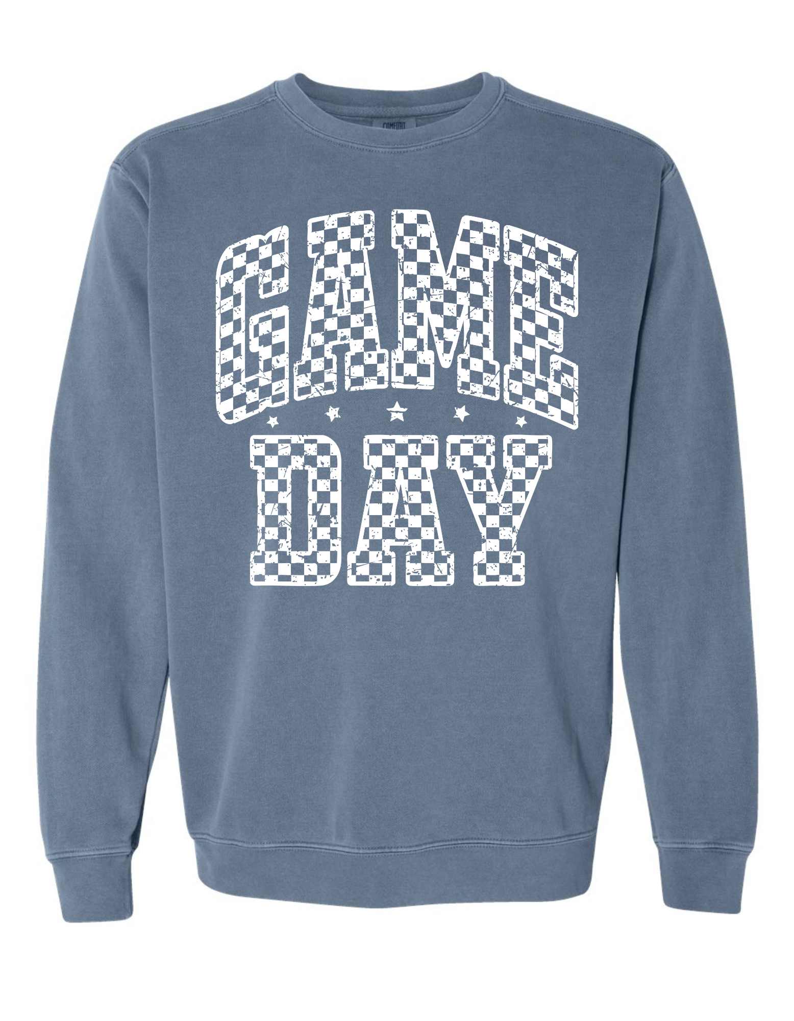 Jax and James Game Day Sweatshirt Blue Jean Southern Lifestyle Apparel