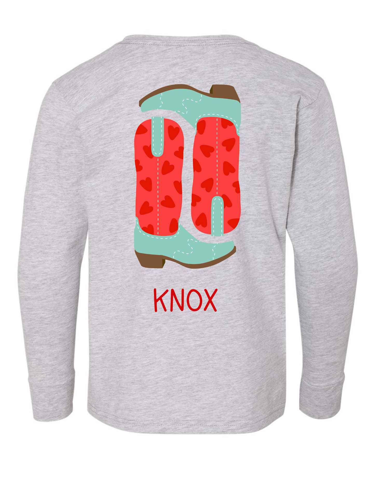 Howdy Valentine! Long Sleeve Specialty Tee