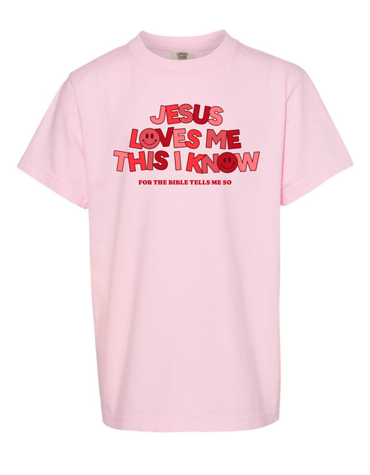 Jesus Loves Me Comfort Color Tee