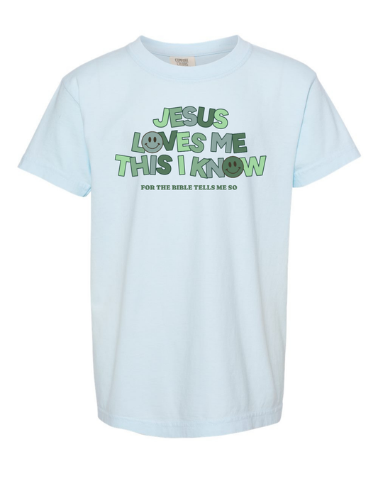 Jesus Loves Me Comfort Color Tee