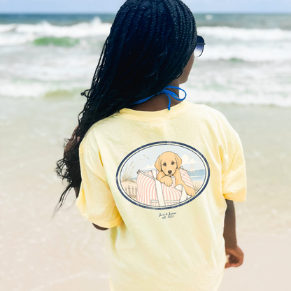 Beach Bag Puppy Tee