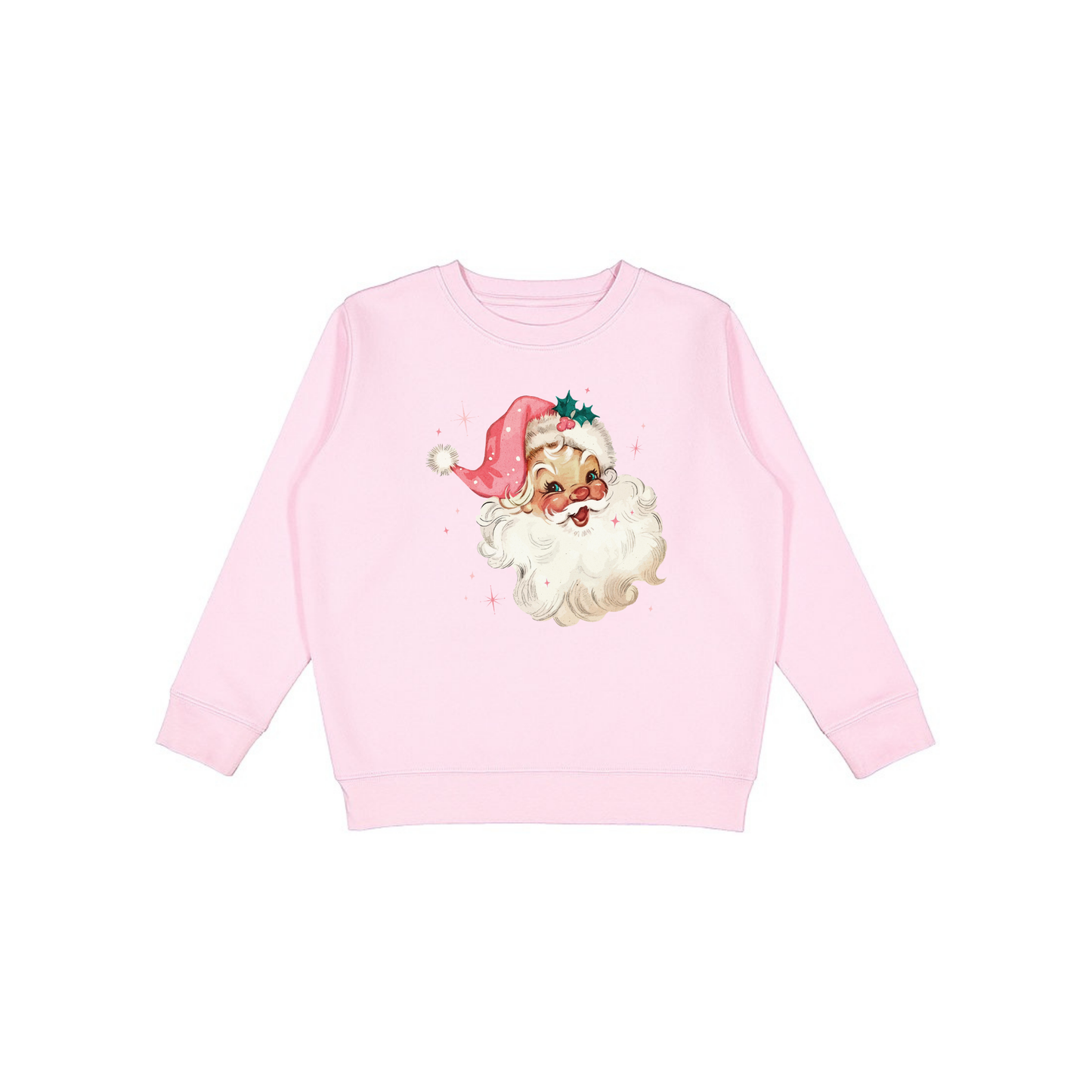 White Vintage Santa Sweatshirt