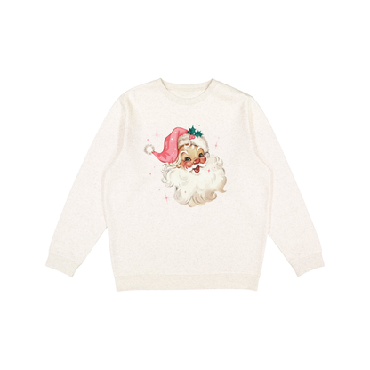 White Vintage Santa Sweatshirt
