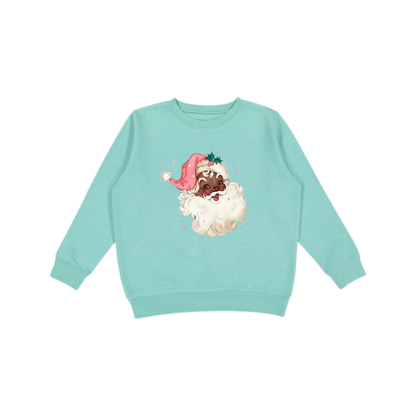 Brown Vintage Santa Sweatshirt