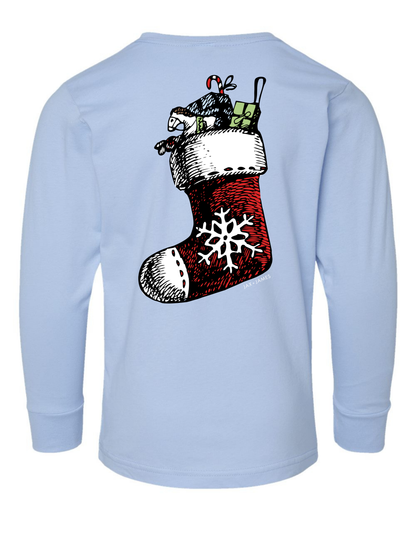 Christmas Stocking Long Sleeve Specialty Tee