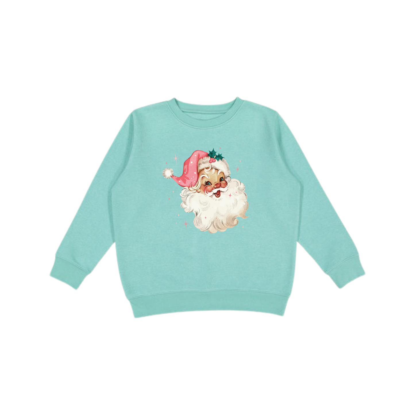 White Vintage Santa Sweatshirt