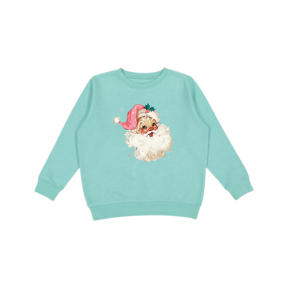 White Vintage Santa Sweatshirt