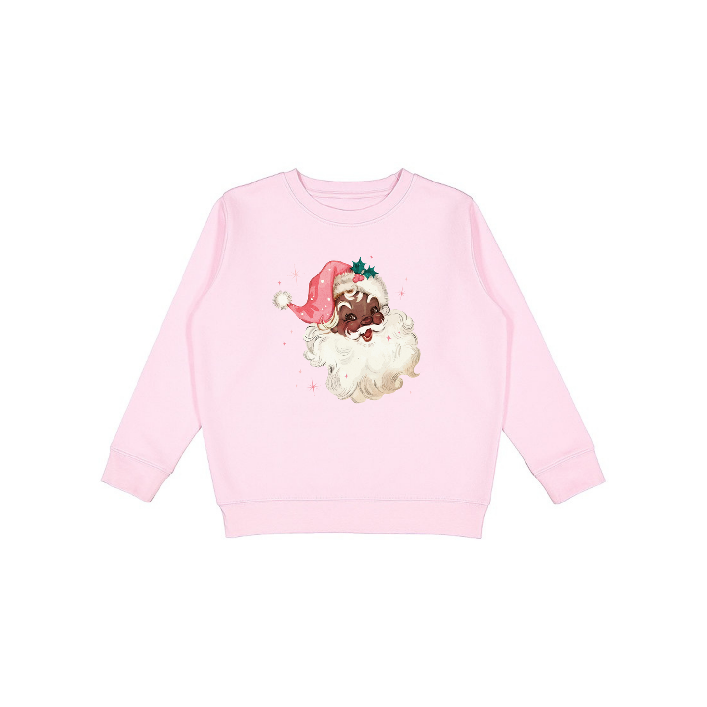 Brown Vintage Santa Sweatshirt