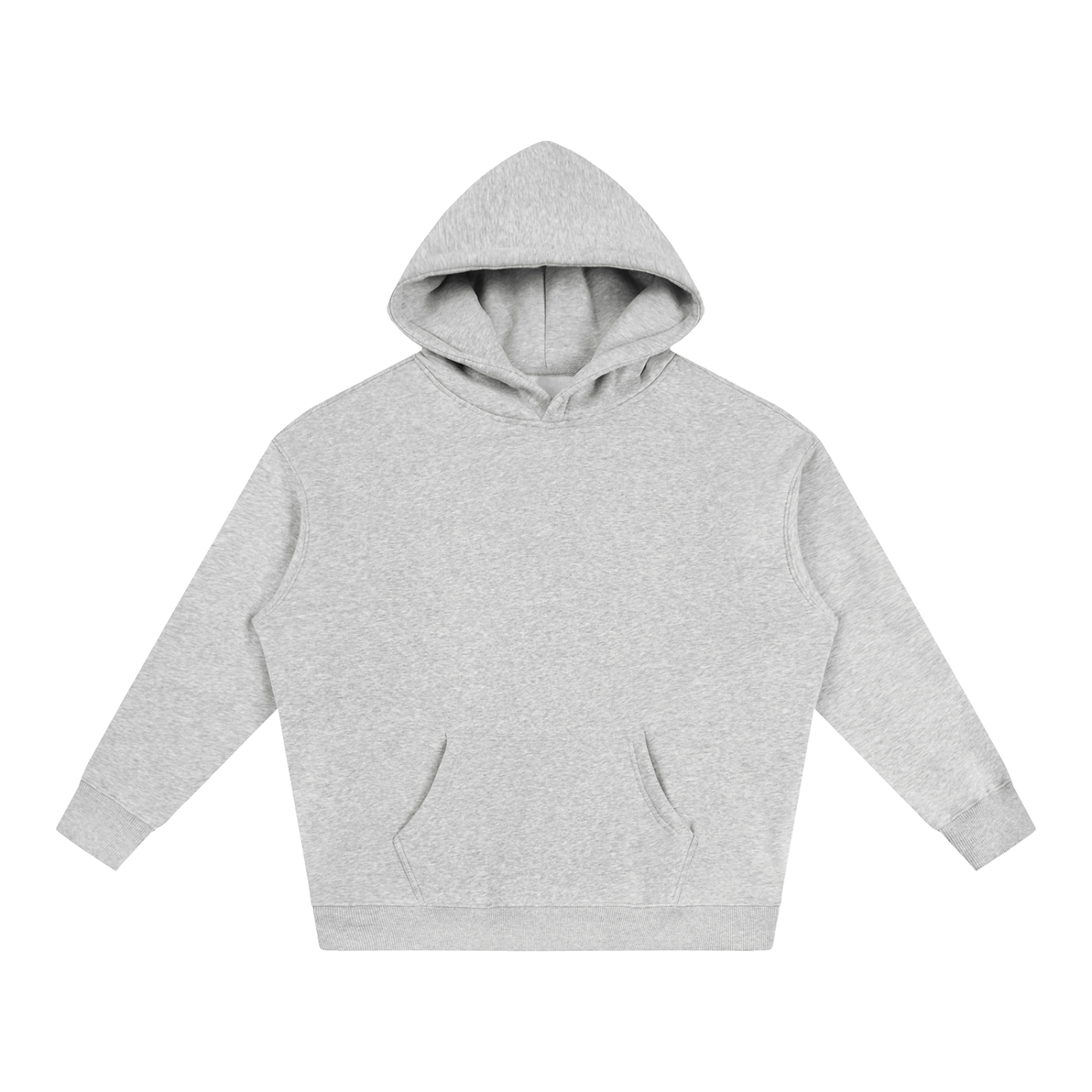 StandardCo Oversize Fleece Hoodie — unisex 350gsm cotton-blend fleece hoodie with dropped shoulders