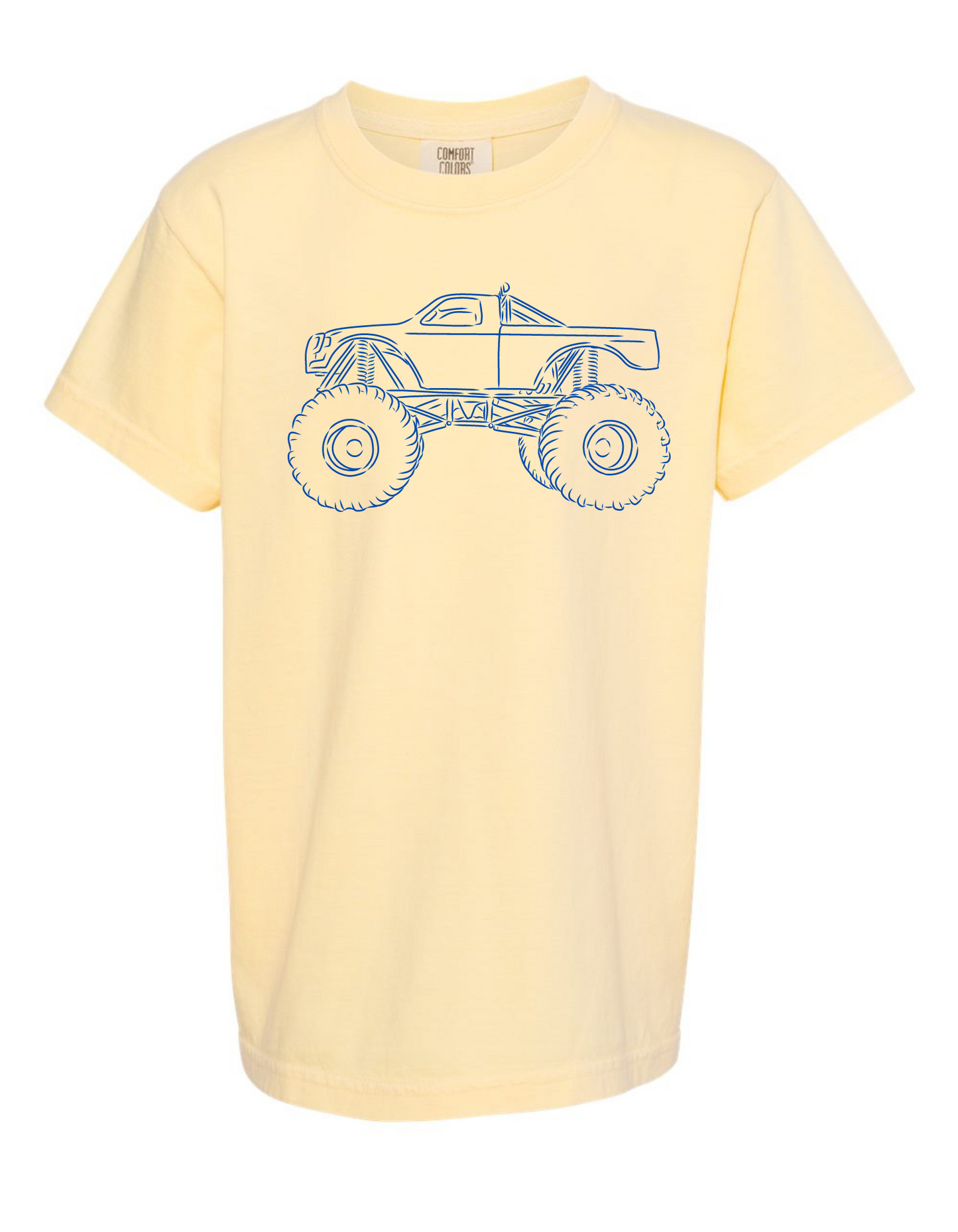 Monster Truck Comfort Color Tee