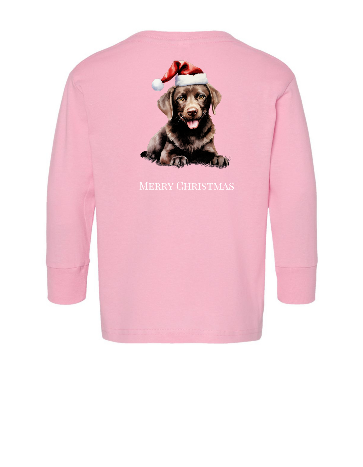 Christmas Dog Long Sleeve Specialty Tee