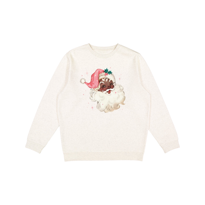 Brown Vintage Santa Sweatshirt