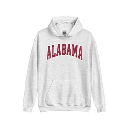 Vintaged Washed Alabama Graphic Hoodie