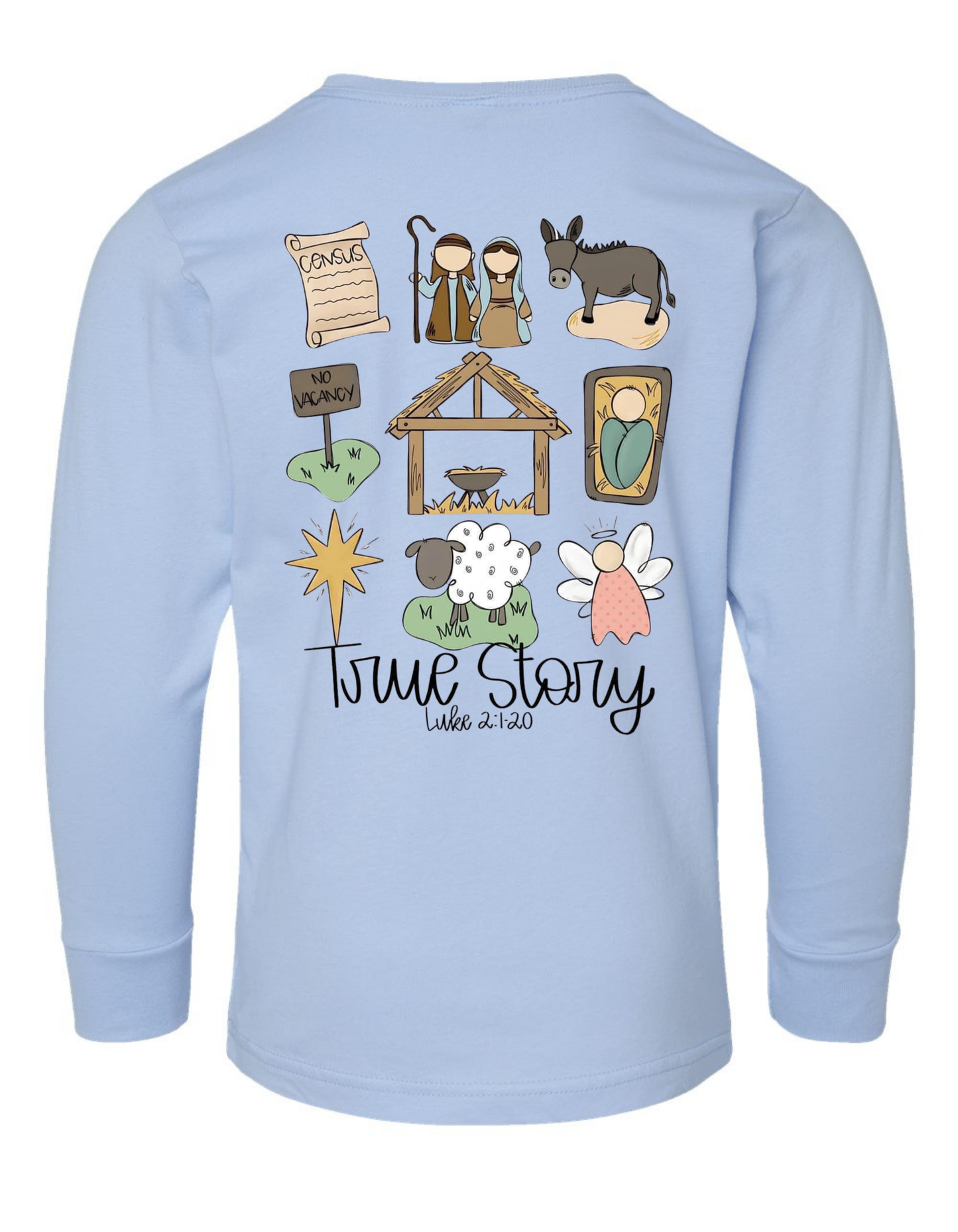 Christmas True Story Long Sleeve Specialty Tee