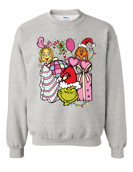 Grinch Christmas Sweatshirt