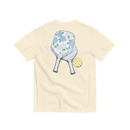 Hydrangea Pickleball Pocket Tee