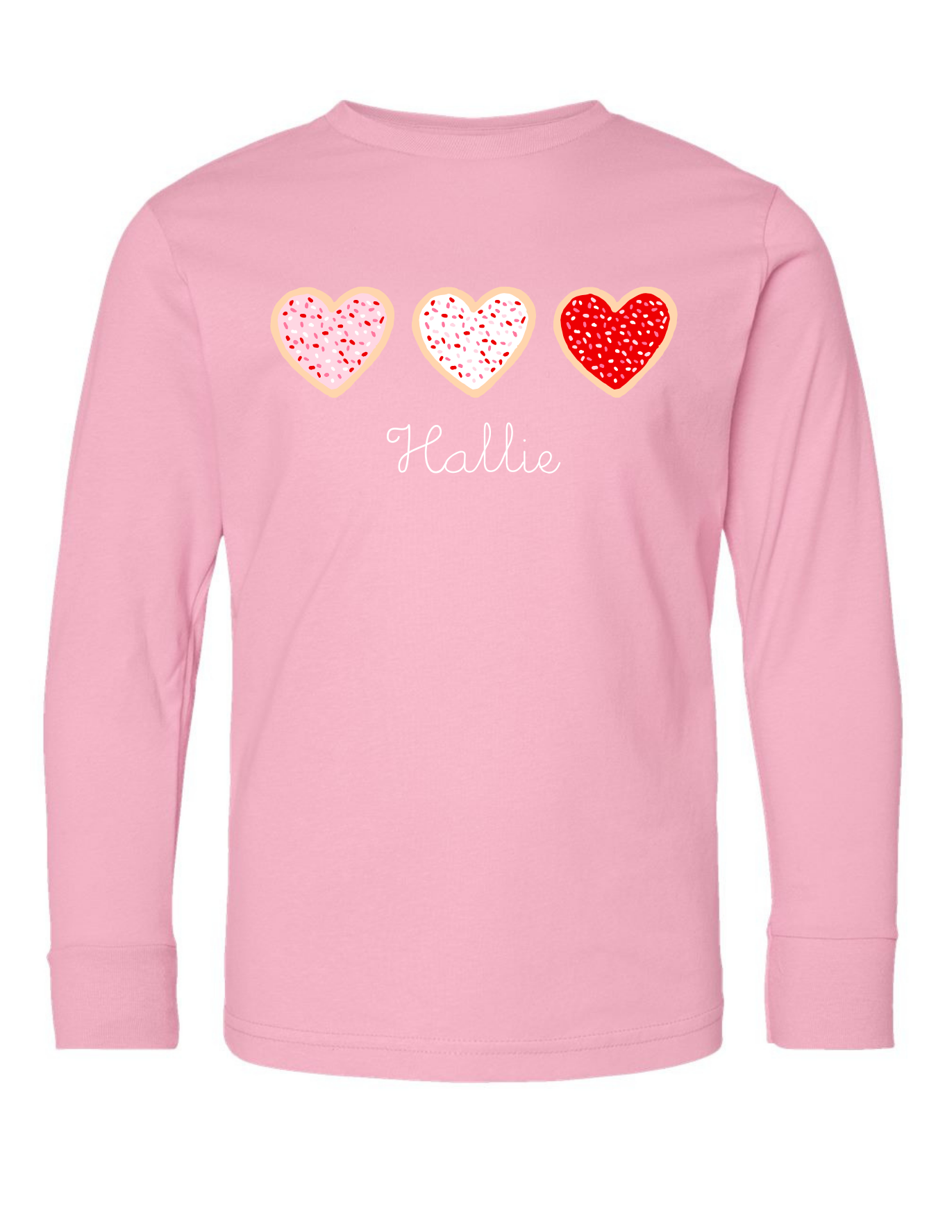 Valentine's Cookies Long Sleeve Specialty Tee