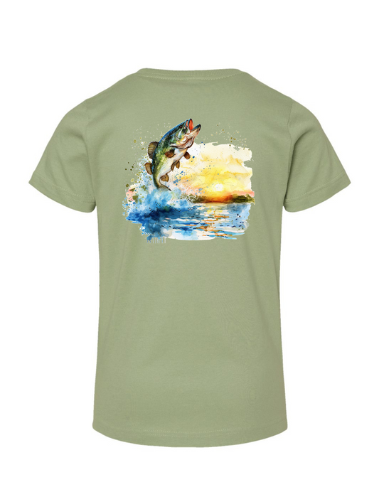 Watercolor Bass Specialty Tee
