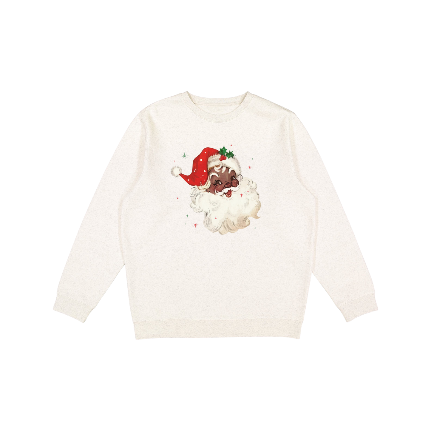 Brown Vintage Santa Sweatshirt