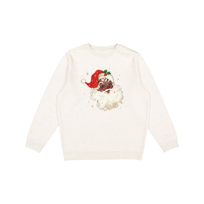 Brown Vintage Santa Sweatshirt