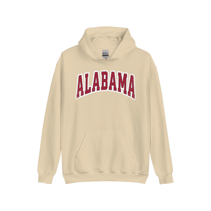 Vintaged Washed Alabama Graphic Hoodie